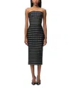 Herve Leger The Eira Dress In Black