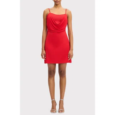 Herve Leger The Elizabeth Dress In Red