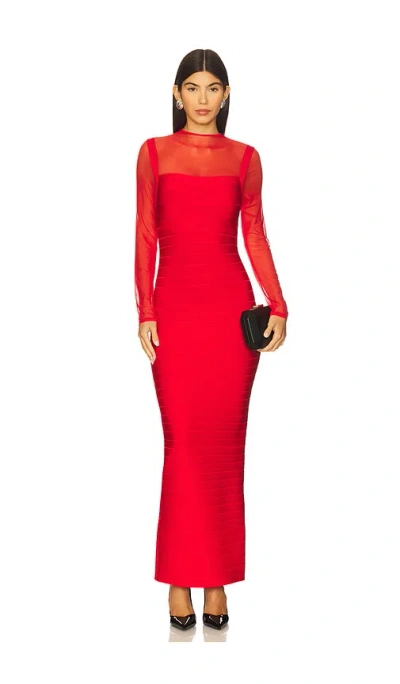 HERVE LEGER THE ELLA GOWN