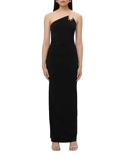 Herve Leger The Genevieve Gown In Black