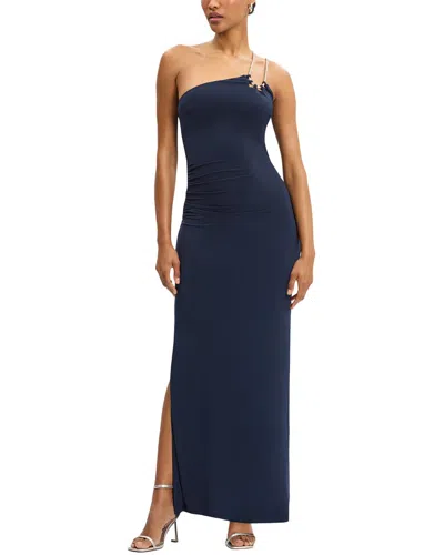 Herve Leger Hervé Léger The Genevieve Gown In Blue