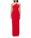 Herve Leger The Genevieve Gown In Cardinal