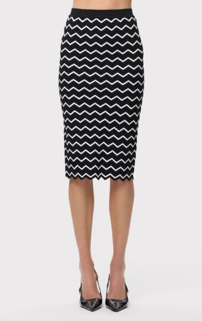 Herve Leger The Giana Skirt In Black