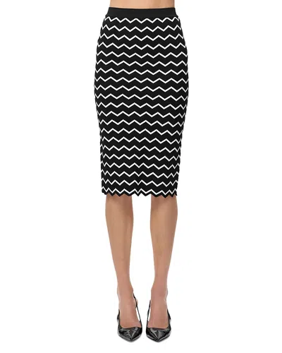 Herve Leger The Giana Skirt In Black