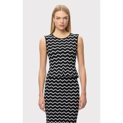 Herve Leger The Giana Top In Black