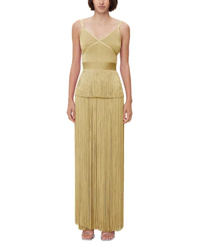 Herve Leger The Holly Gown In Yellow
