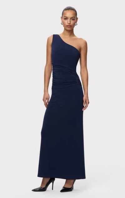 Herve Leger The Irie Gown In Blue