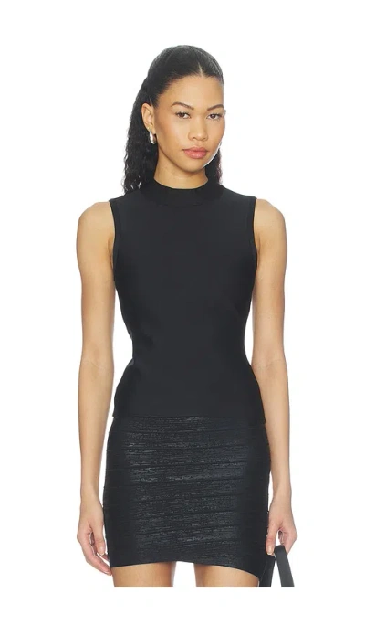 Herve Leger The Janet Top In Black