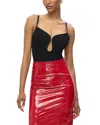 Herve Leger The Jules Bodysuit In Black