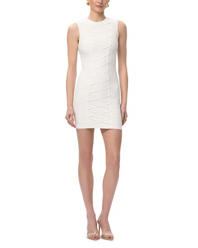 Herve Leger The Julie Dress In White