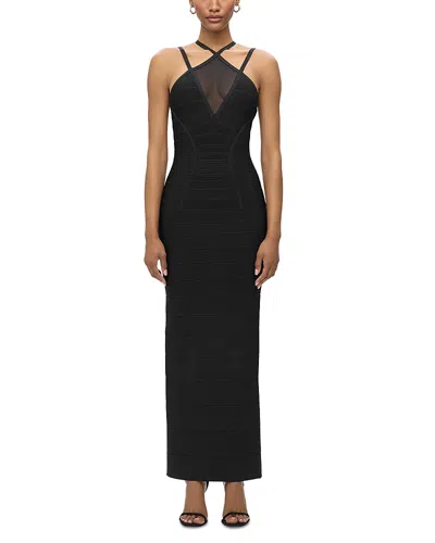 Herve Leger The Lana Gown In Black