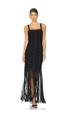 Herve Leger The Laurel Gown In 블랙