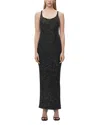 Herve Leger The Madeline Sequin Knit Gown In Black