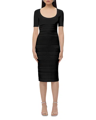 Herve Leger The Marianne Dress In Black