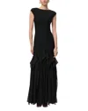 Herve Leger The Mya Gown In Black
