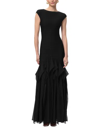 Herve Leger The Mya Gown In Black