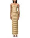 Herve Leger The Nia Gown In Gold