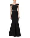 Herve Leger The Octavia Gown In Black