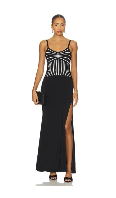 Herve Leger The Ophelia Gown In Animal Print