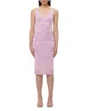 Herve Leger The Rowan Dress In Aster