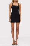 Herve Leger The Sadie Mini Dress In Black