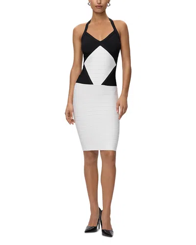 Herve Leger The Sandra Dress In Multi