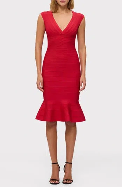 HERVE LEGER HERVE LEGER THE SOPHIE BANDAGE DRESS