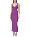 Herve Leger The Sutton Gown In Purple