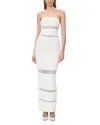 Herve Leger The Vera Gown In White