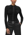 Herve Leger The Veronica Top In Black