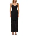 Herve Leger The Vivienne Gown In Black