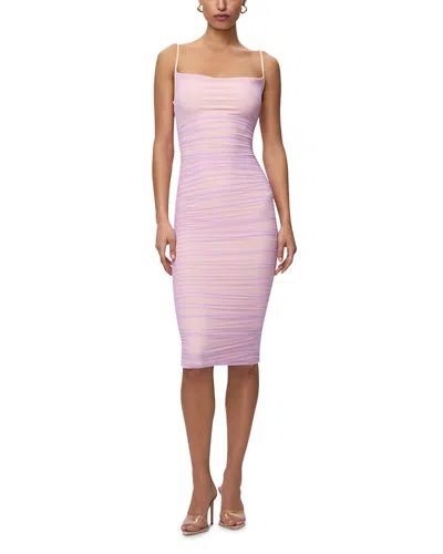 Herve Leger The Zia Dress In Pink