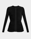 Herve Leger The Veronica Top In Black
