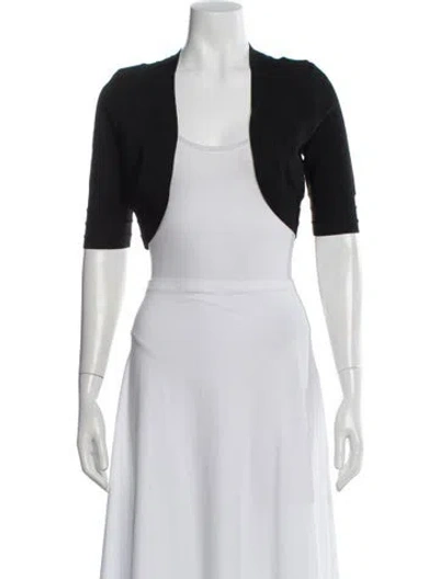 Pre-owned Herve Leger Vintage Bolero In Black