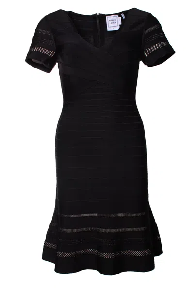 Herve Leger , Viviana Dress In Black