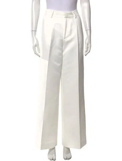 Pre-owned Herve Leger Wide Leg Pants In Neutrals