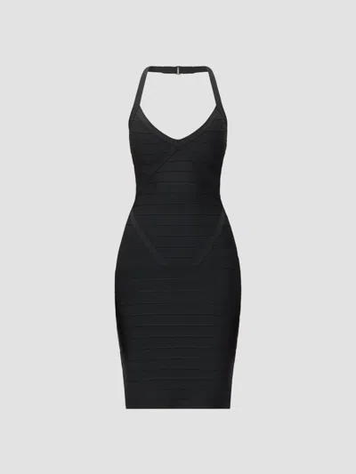 Herve Leger Women's 40th Anniversary The Opening Night Knee-length Dress In Black