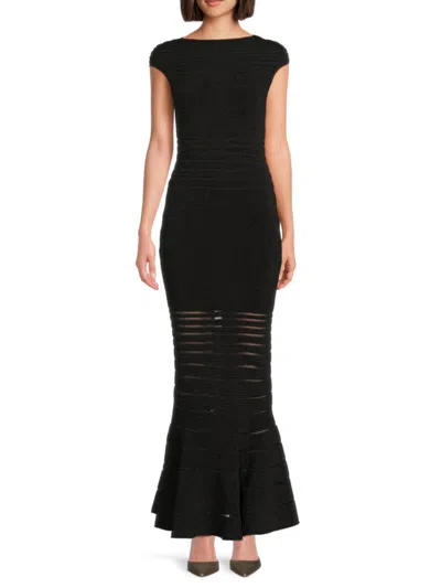 Herve Leger Women's Camila Metallic Bandage Mermaid Gown