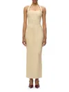 Herve Leger Women's Iris Column Gown