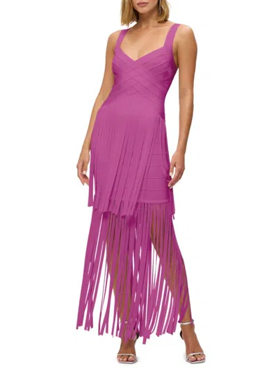 HERVE LEGER WOMEN'S THE VIVIENNE BANDAGE MAXI DRESS
