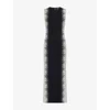 Herve Leger Womens Black Silver Ruby Sleeveless Intarsia-knit Pattern Gown In Black Silver