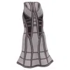 Herve Leger X Max Azria Perforated Paneled Mini Dress In Multicolor Rayon In Multi