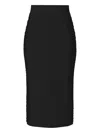 Herve Leger Xlaw Roach Midi Skirt In Black