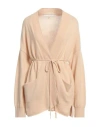 Herzensangelegenheit Woman Cardigan Beige Size 16 Cashmere