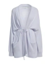 Herzensangelegenheit Woman Cardigan Sky Blue Size 16 Cashmere In Blue