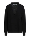 Herzensangelegenheit Woman Sweater Black Size 6 Wool, Cashmere In Black