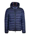 Hèskimo Blue 'centogrammi' Down Jacket In Blue