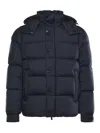 Hèskimo Logo Down Jacket In Blue