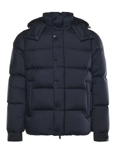 Hèskimo Logo Down Jacket In Blue