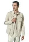 Hèskimo Men's Jackets Overshirt Man Heskimo White